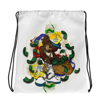 MONEY BEAR "Drawstring" BEACH BAG