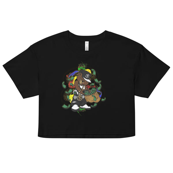 Women’s Money Bear crop top