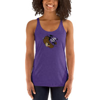 Women's Racerback  Money Bear Tank