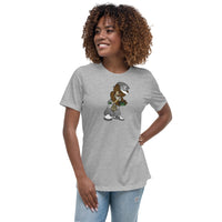 MONEY BEAR "Gray outfit" Womens Relaxed Tees