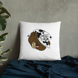 MONEY BEAR Throw Pillow