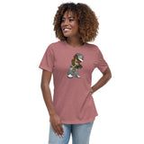 MONEY BEAR "Gray outfit" Womens Relaxed Tees