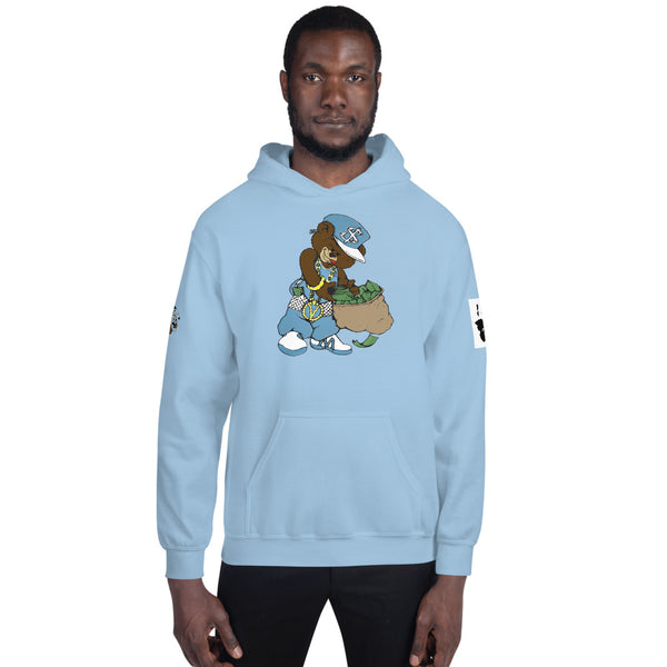 MONEY BEAR "Sky Blu" Hoodies