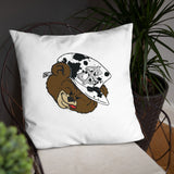 MONEY BEAR Throw Pillow