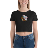 MONEY BEAR Women's Crop-top Tees