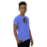 Shimmy Fingers Youth Money Bear Navy/Sky Short Sleeve T-Shirt