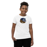 Shimmy Fingers Youth Money Bear Navy/Sky Short Sleeve T-Shirt